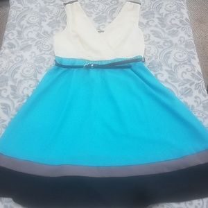 Beautiful color block dress